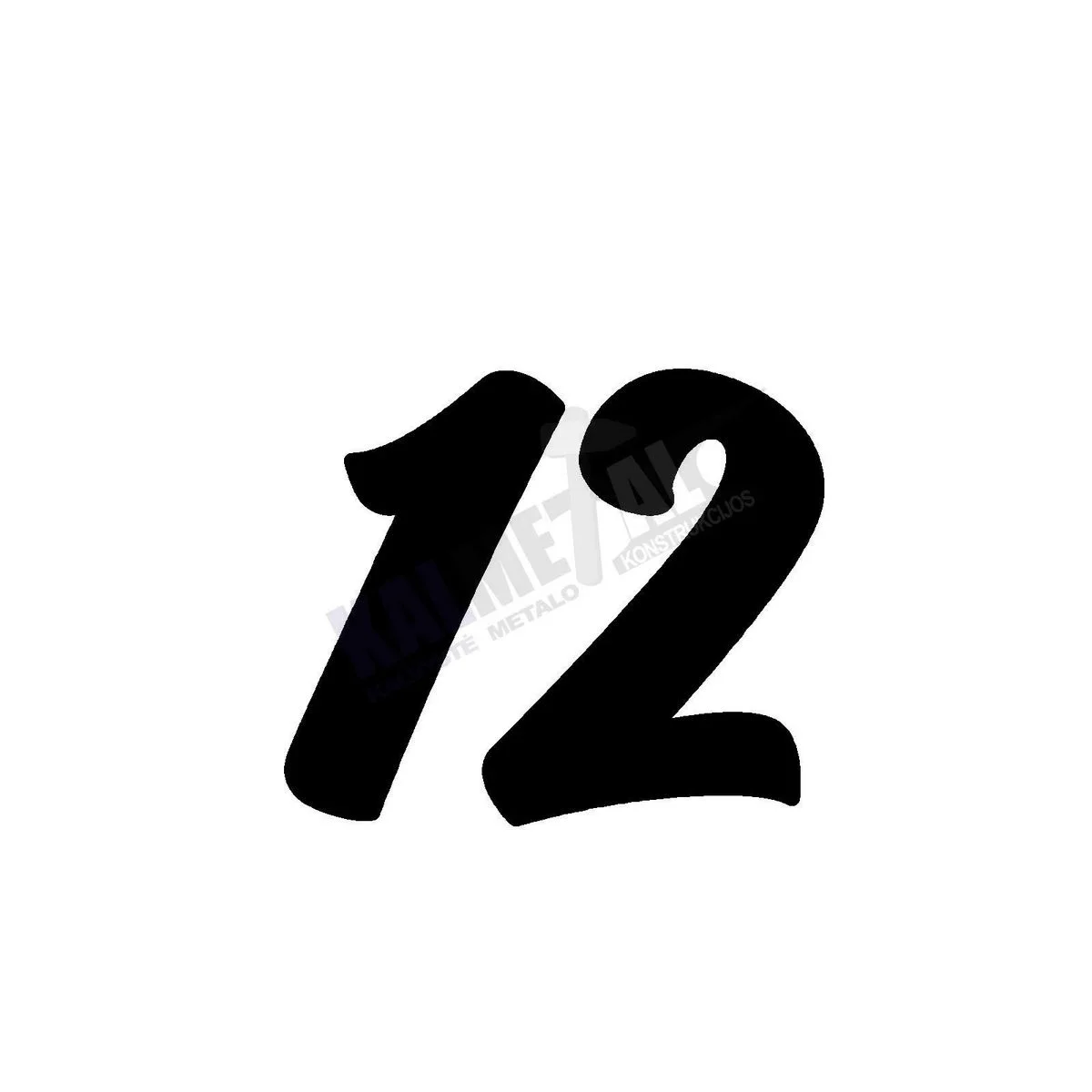 Modern house number - Image 2