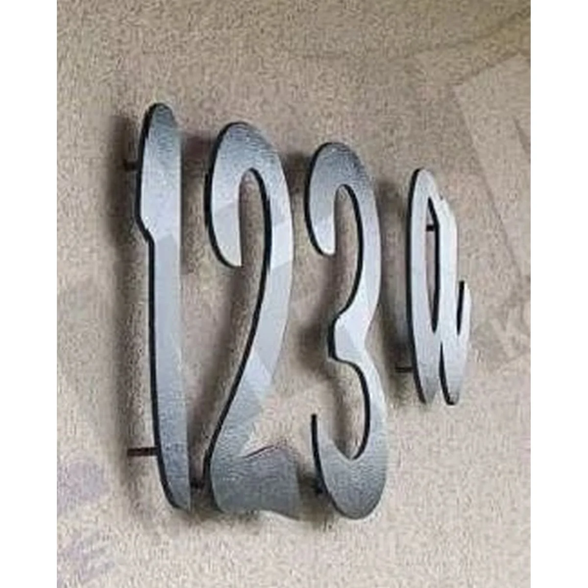 Modern house number - Image 5