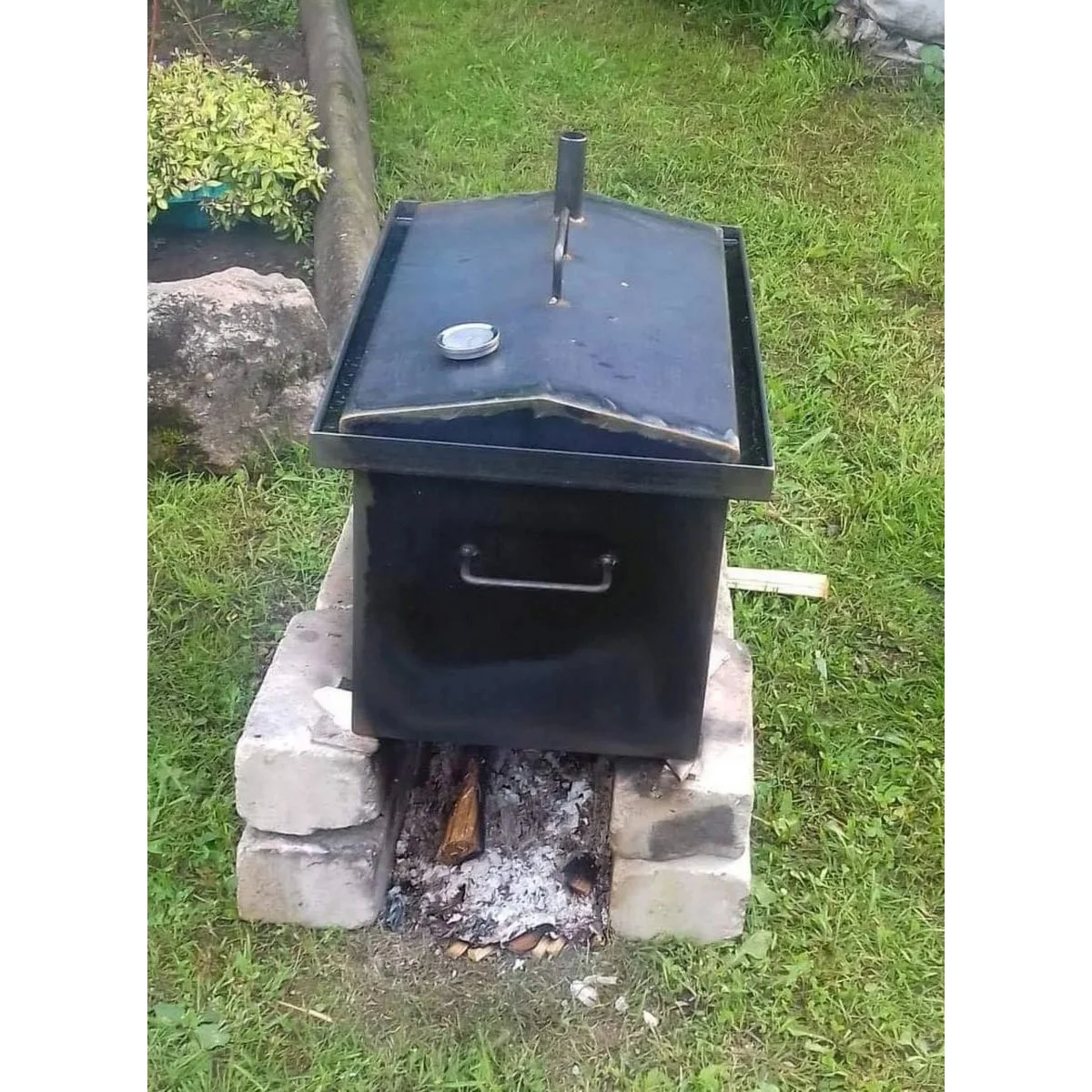 Nerūdijančio plieno žuvies/mėsos rūkykla - Image 4