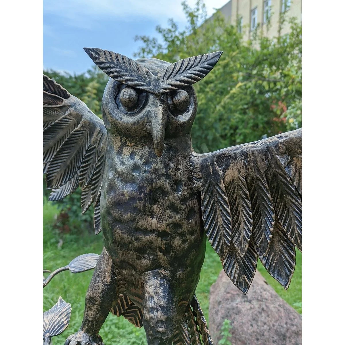 Owl on a branch