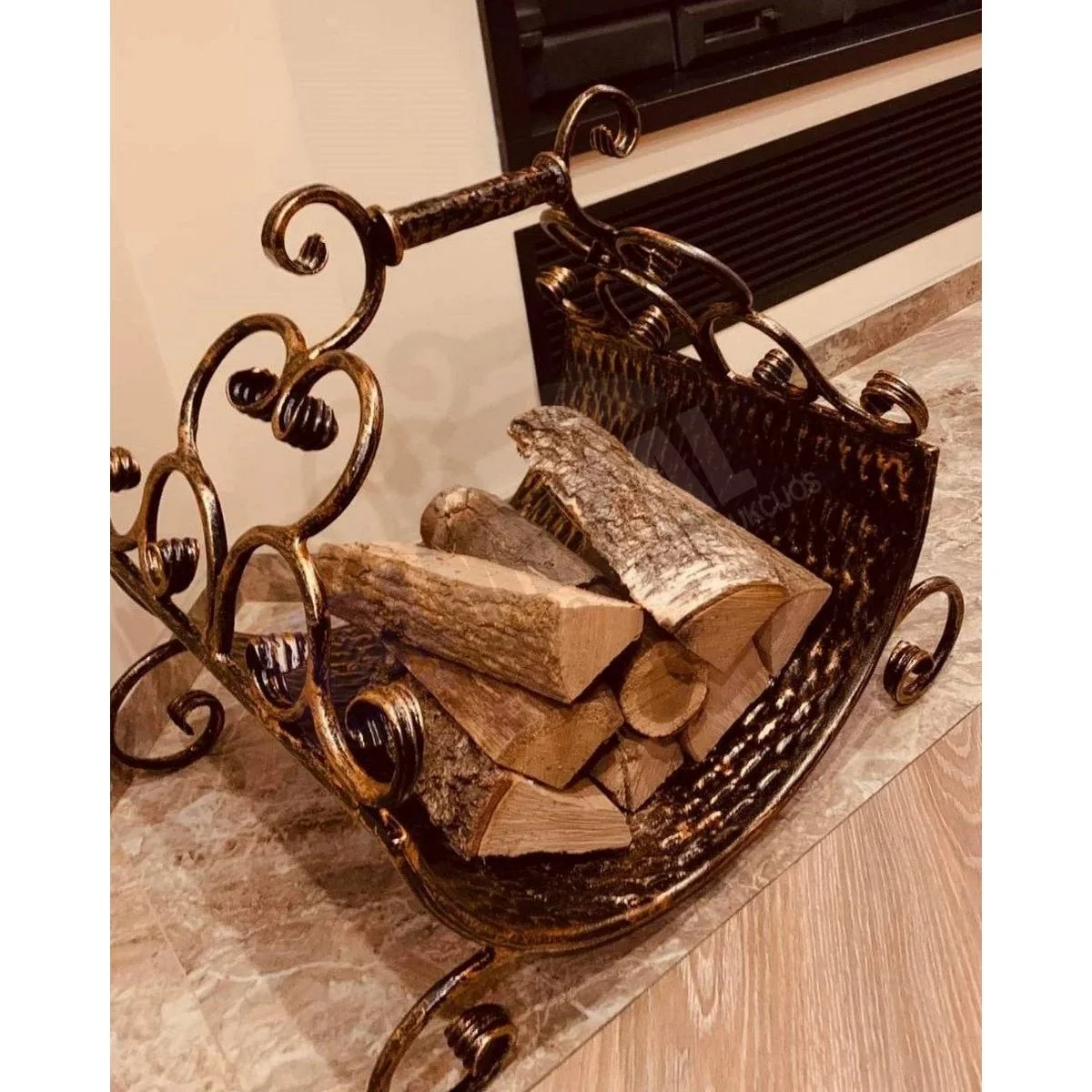 Luxury Firewood Basket - Image 2