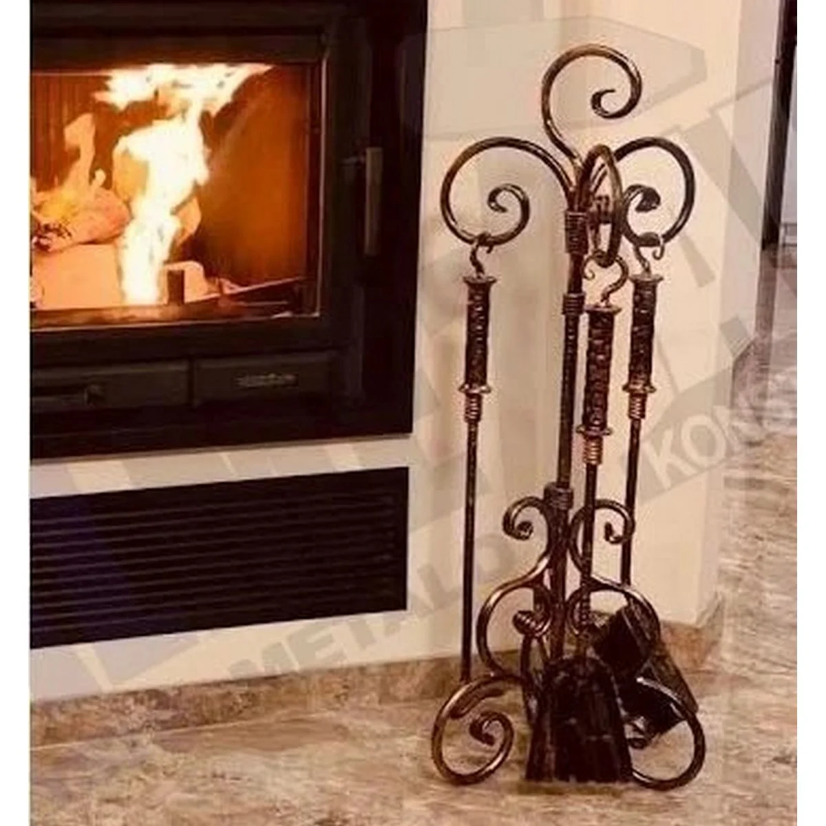 Luxury Fireplace Tool Set - Image 2