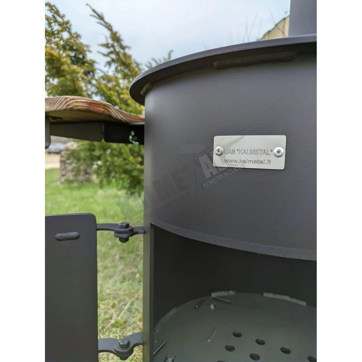 PREMIUM 3MM stove from 8L to 22L with chimney, shelves - Image 9