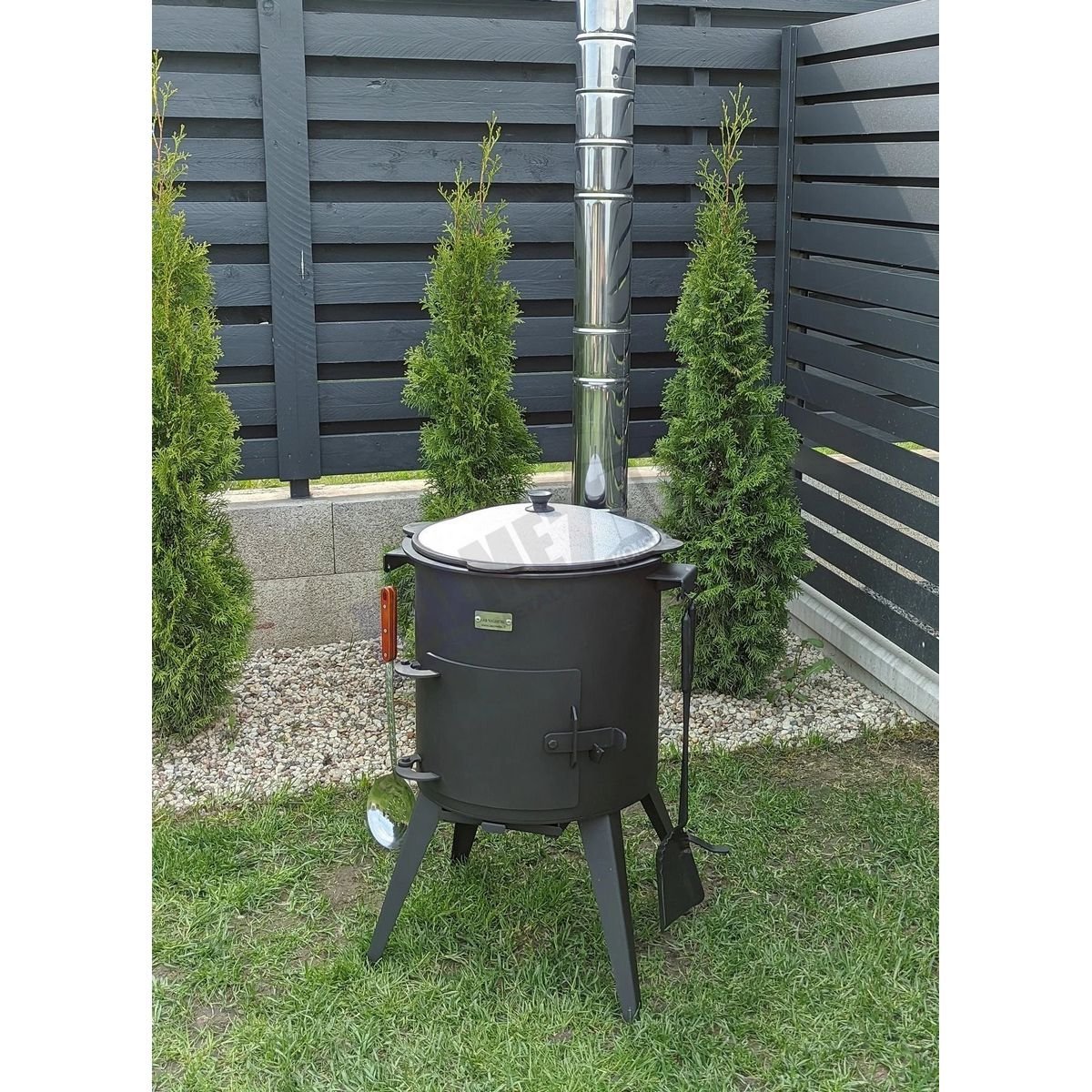 PREMIUM 5MM Kazan stove with chimney, from 8L to 22L - Image 2