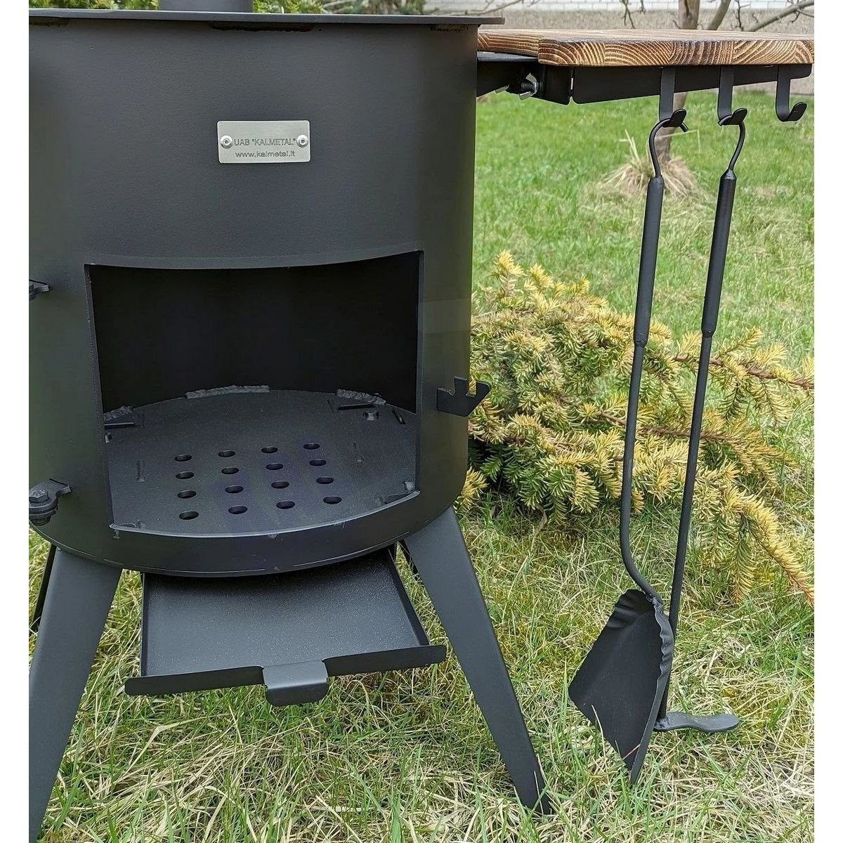 PREMIUM 5MM stove from 8L to 22L with chimney, shelves - Image 8