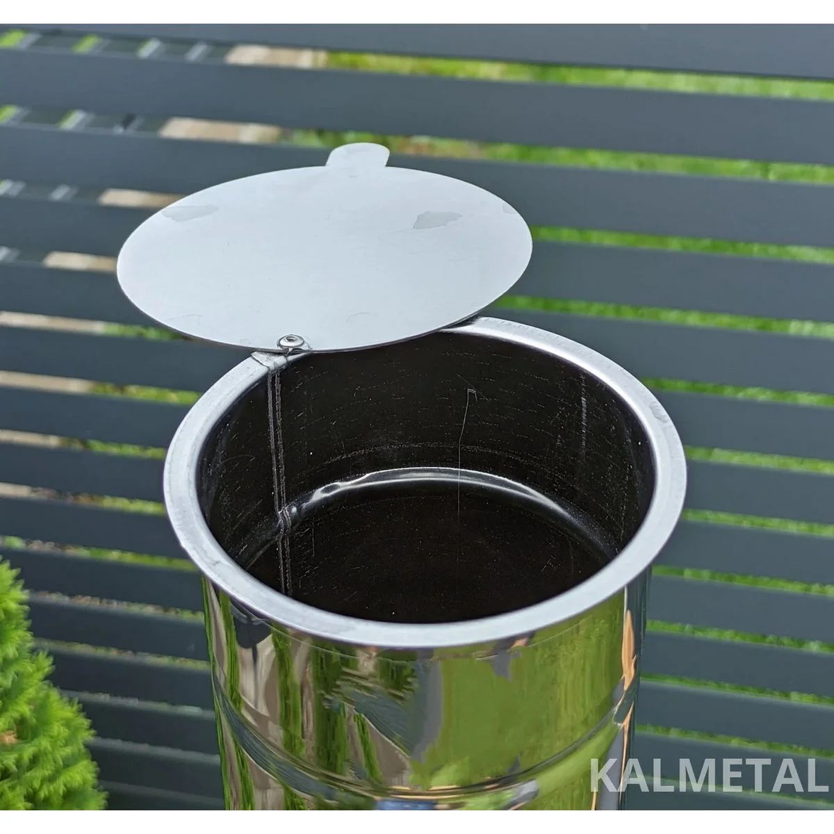 PREMIUM nuo 8L iki 22L 5MM krosnelė su kaminu, su lentynomis, ratukais - Image 12