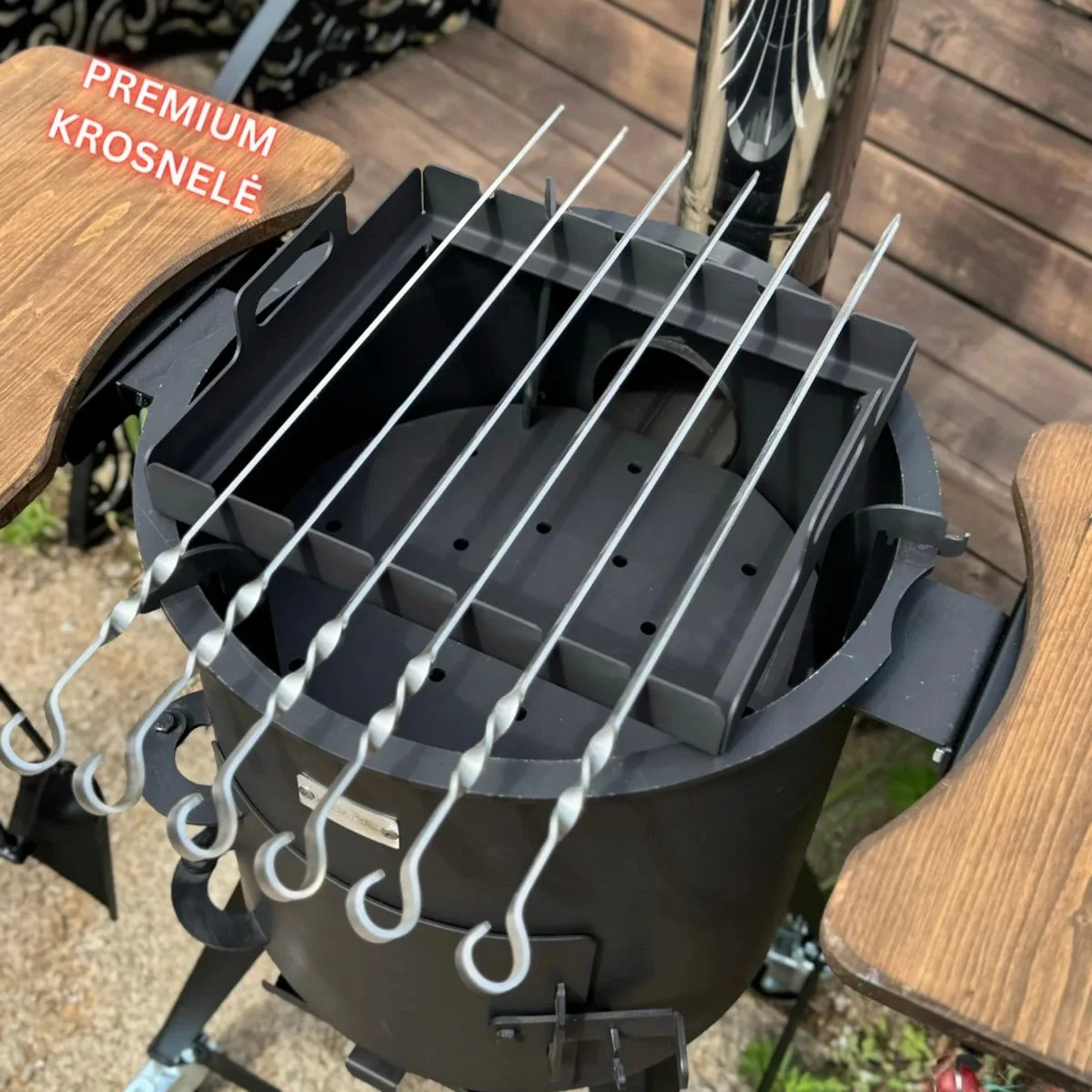 Set for grilling shashlik on the stove - Image 2