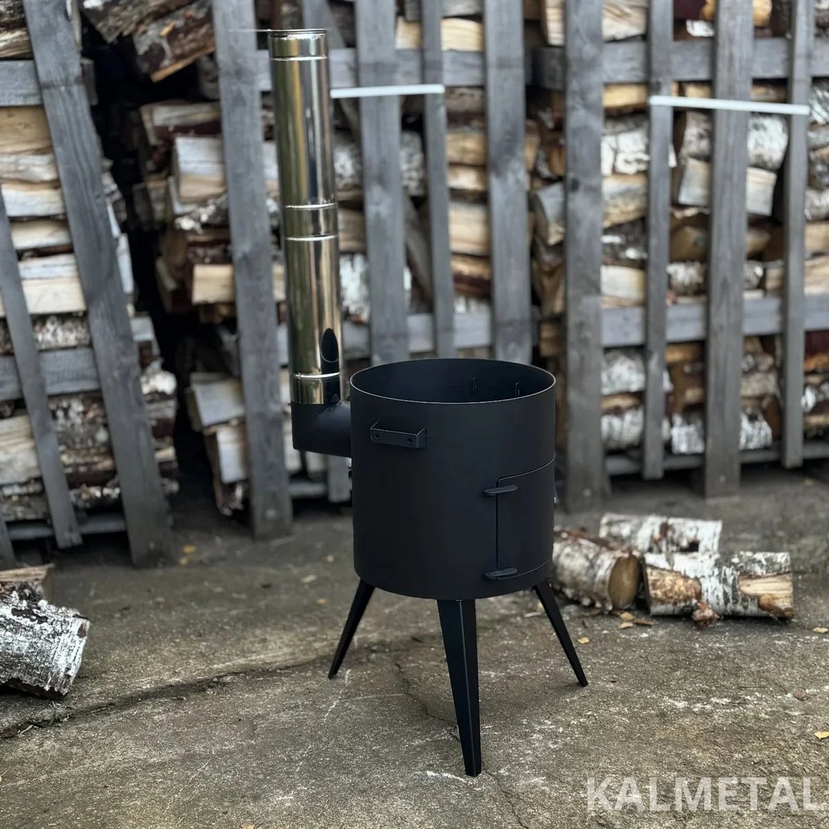 STANDARD 3MM stove with chimney, available from 8L to 22L - Image 3