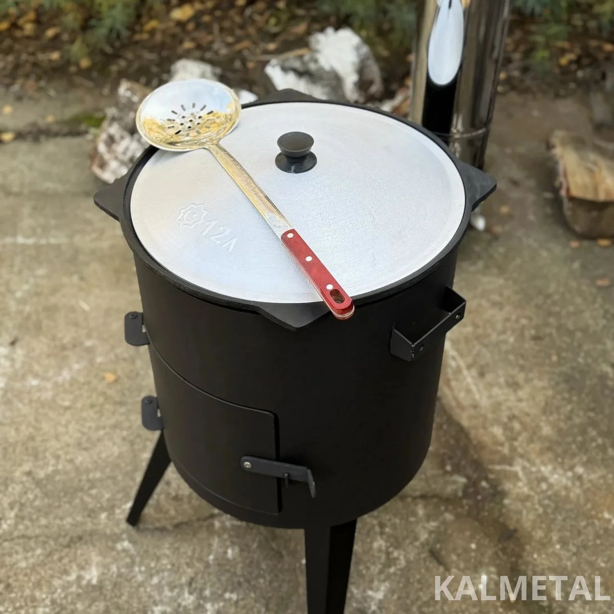 STANDARD 3MM stove with chimney, available from 8L to 22L - Image 5