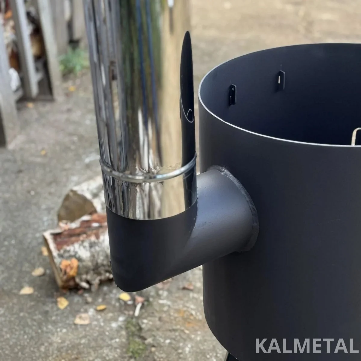 STANDARD 3MM stove with chimney, available from 8L to 22L - Image 6