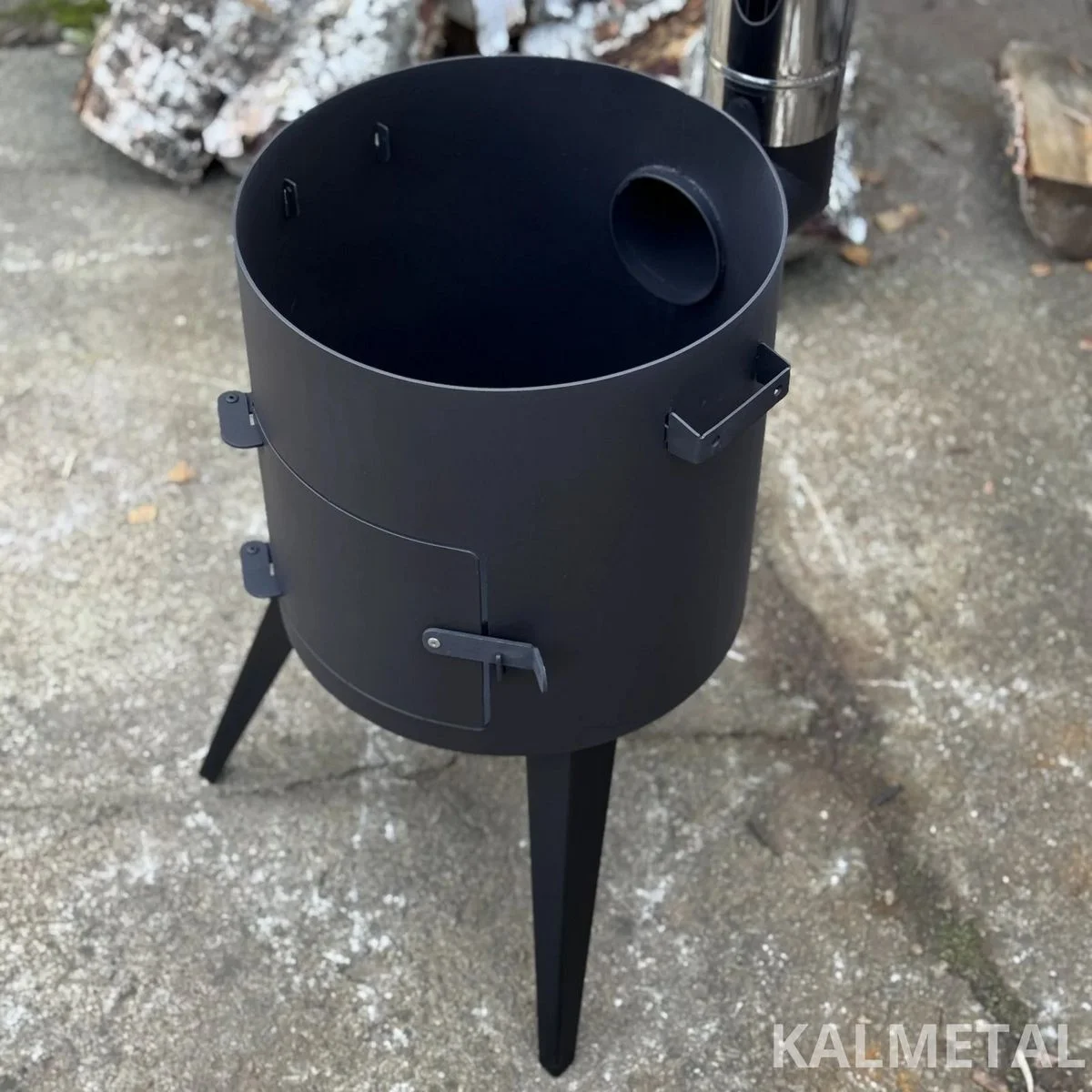 STANDARD 3MM stove with chimney, available from 8L to 22L - Image 9