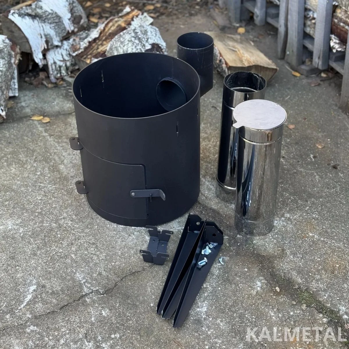 STANDARD 3MM stove with chimney, available from 8L to 22L - Image 13