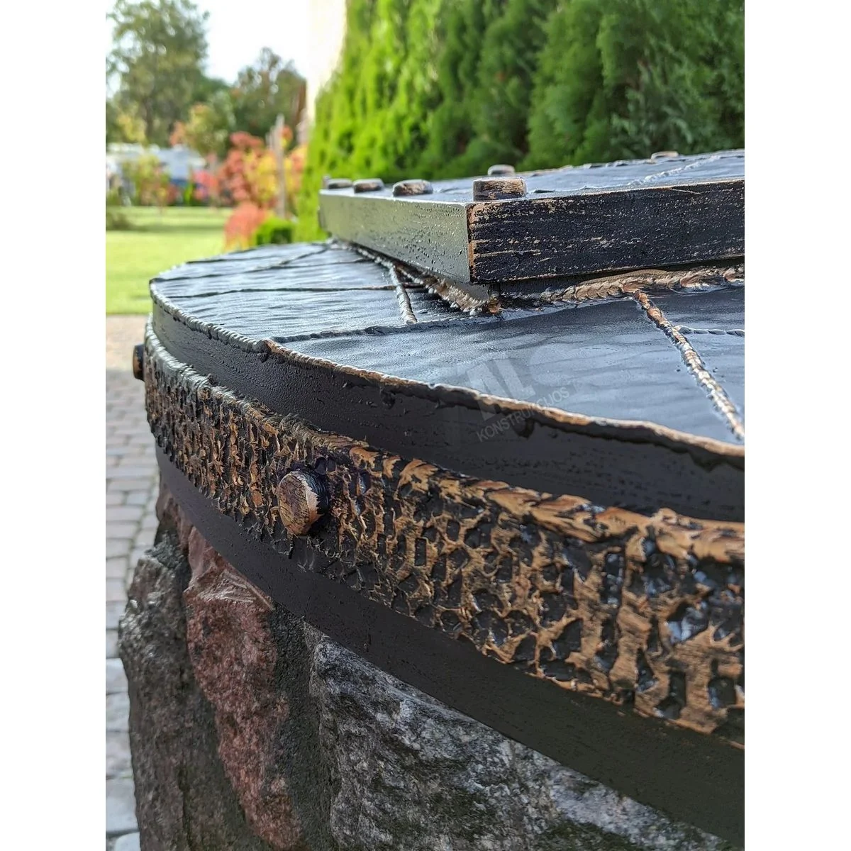 Well cover with door and handles - Image 2